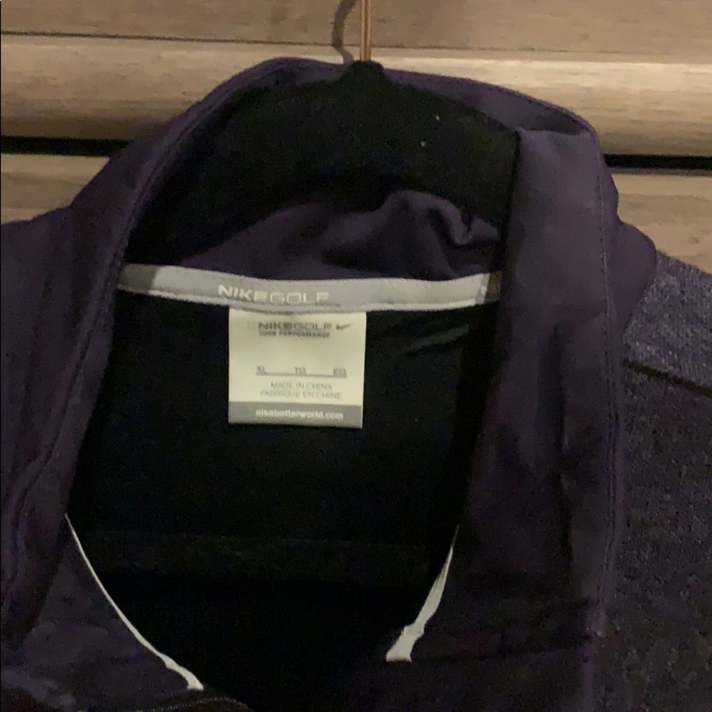 Nike golf dark purple vest - Picture 5 of 6